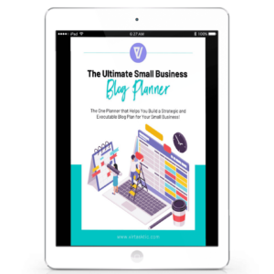 the ultimate small business blog planner